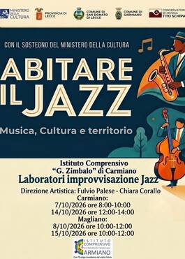 Al via "Abitare il Jazz" a Carmiano e Magliano: cultura, territorio e grande musica